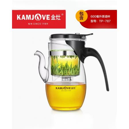 Чайник для заварювання з кнопкою Типод (типот, ізипот) Kamjove TP-787 600 мл